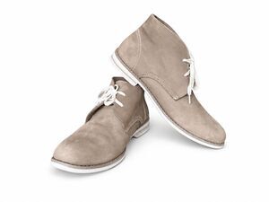 Sforzo Men’s Chukka Boots Brown Leather Upper Size 40 (US 7) Casual Dress